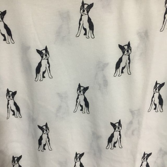 Forever 21 French Bull Dog/Boston Terrier Shirt - Picture 2 of 2